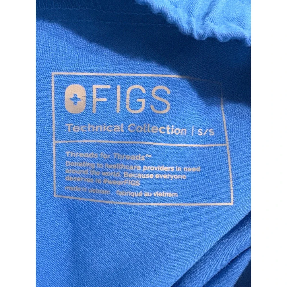 FIGS‎ Zamora Jogger Scrub Pants Mens Small Royal Blue Technical Collection
